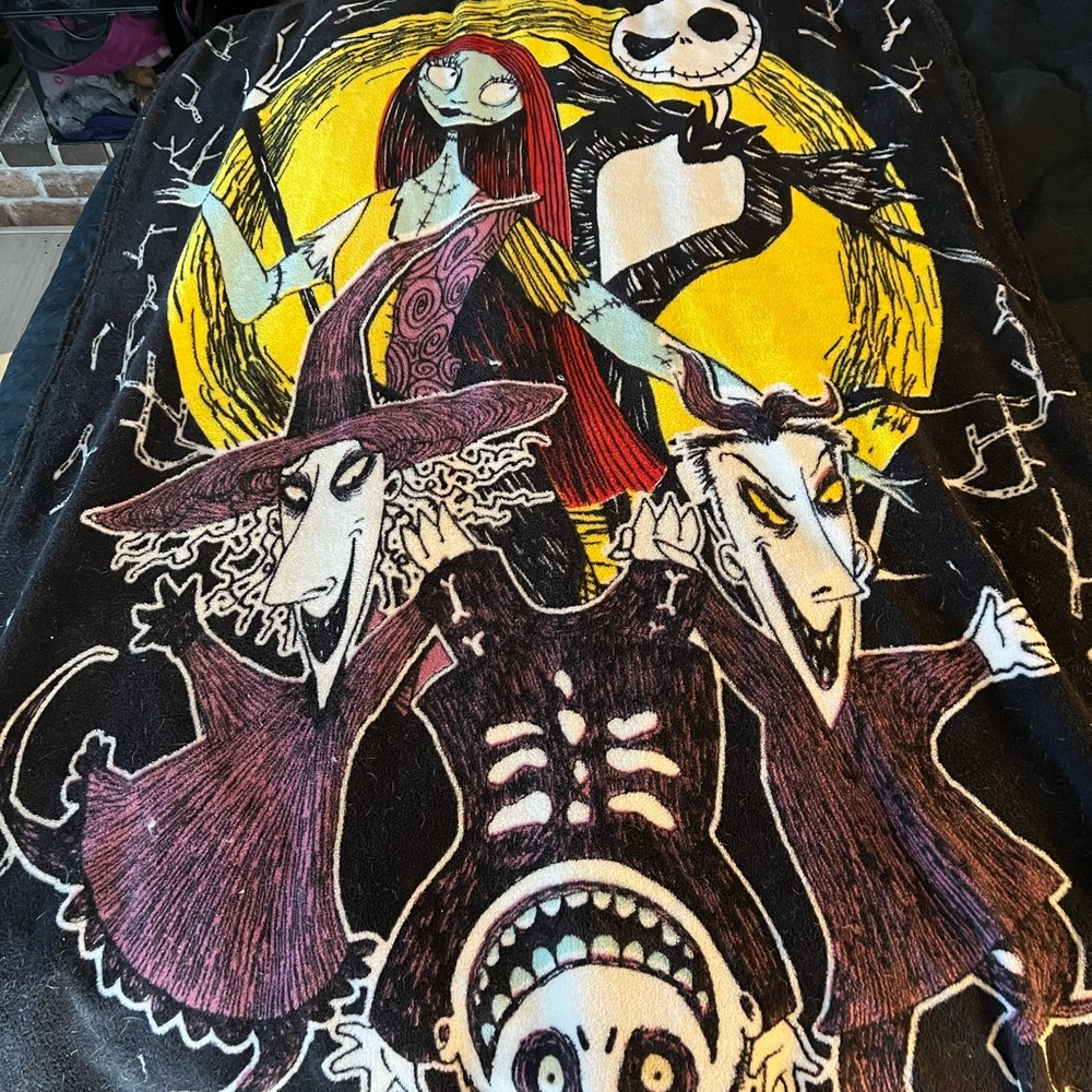 Throw/blanket Nightmare Before Christmas